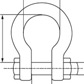 STAINLESS STEEL SHACKLES, BOWED